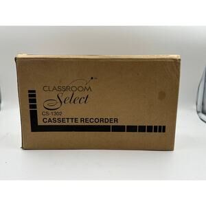 New Classroom CS-1302 Cassette Tape recorder